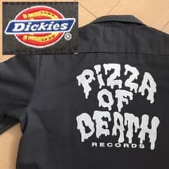 ディッキーズ ワークシャツ ピザオブデス pizza of deat ロゴ - メルカリ