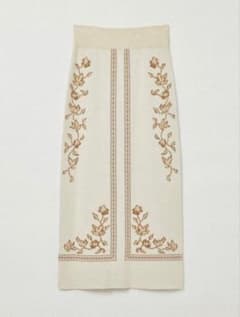 Eaphi SCARF MOTIF KNIT SKIRT - メルカリ