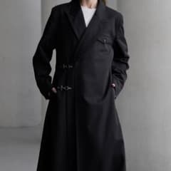 新品】CLEL プライムTR ダブルラペルコート Sサイズ/ブラック - メルカリ