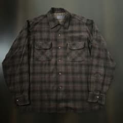 ペンドルトン ブラウン ブラック オレンジ オンブレ シャドー チェック