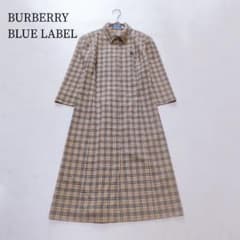 BURBERRY BLUE LABEL✨️ノバチェック シャツワンピース 38 - メルカリ