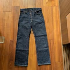 未使用級】桃太郎ジーンズ 銅丹レーベル クラッシックストレート W29