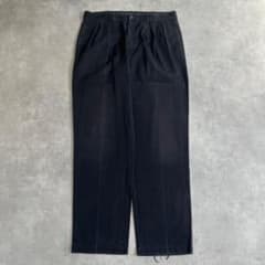 ポロラルフローレン W38 ポロチノ 90s アンドリュー 古着 黒 16610