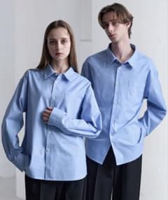 Sサイズ【CLEL】ロイヤルオックスフォード レギュラーカラーシャツ