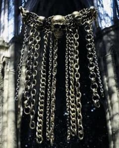 ☆1点物☆ジャンポールゴルチエ☆マルチチェーンスカルアンティーク