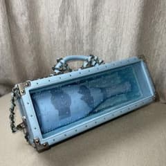 エンジェル♡シャンパン ドゥミセック水色 ブルー 空き箱&空き瓶9