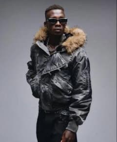 ander hunk ファー付きフード MA-1ジャケット グレー n2b M - メルカリ