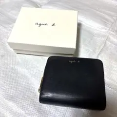 2025年最新】Agnes b カラー：ブラック系 二つ折り財布の人気アイテム
