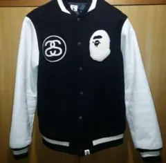 2026年最新】APE STUSSY スタジャンの人気アイテム - メルカリ