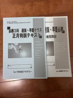 2026年最新】早稲アカ 正月特訓の人気アイテム - メルカリ
