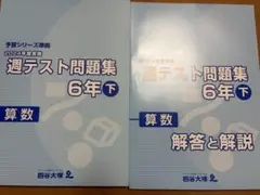 2026年最新】四谷大塚週テスト6年の人気アイテム - メルカリ