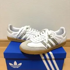 2026年最新】adidas SAMBA OG w シルバーの人気アイテム - メルカリ