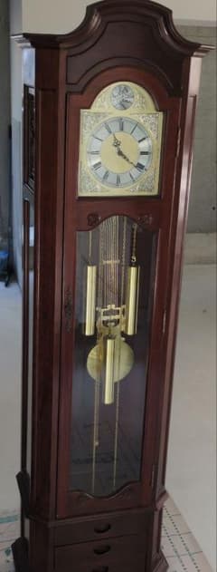 お引取りまたは着払い限定] 木製柱時計 ドイツTempusFugit社製