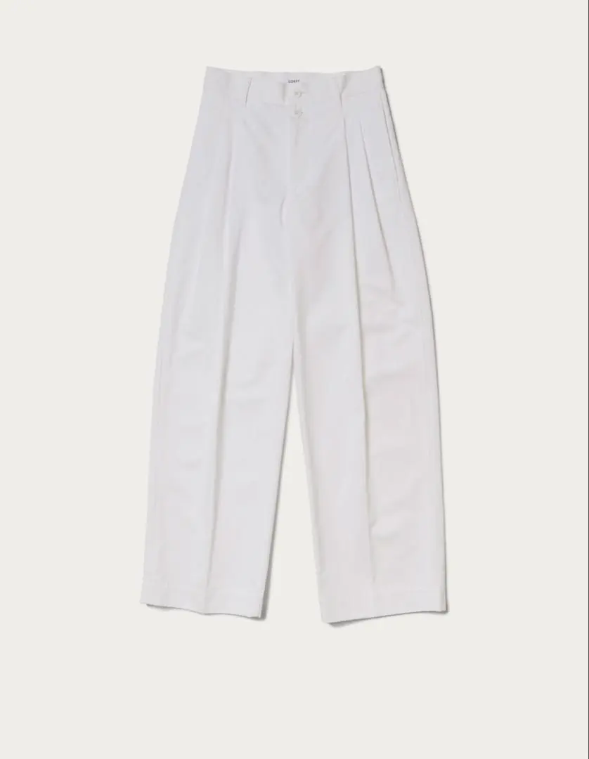 2026年最新】loeff ロエフ コットンツイル 2タックパンツの人気
