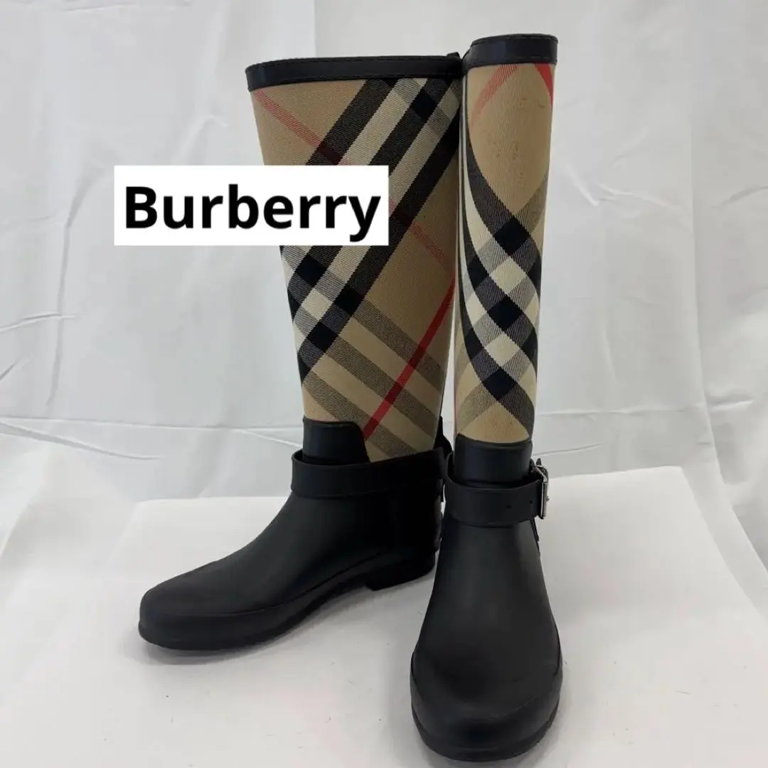2026年最新】BURBERRY 長靴・レインブーツの人気アイテム - メルカリ