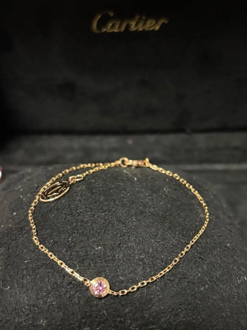 2026年最新】カルティエ ダムール ブレスレット ピンクゴールドの人気