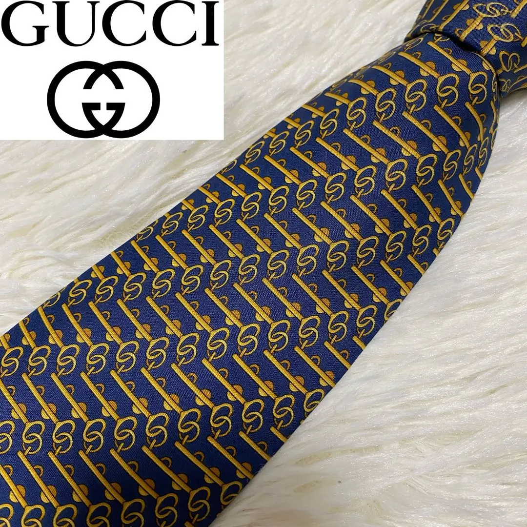 2026年最新】GUCCI カラー：イエロー系 ネクタイの人気アイテム - メルカリ