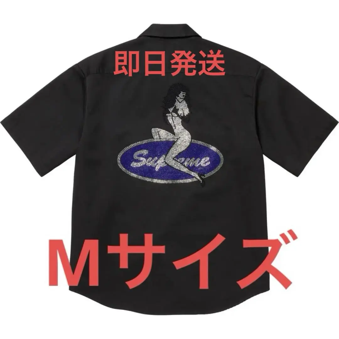 2026年最新】Supreme Rhinestone Pin Up S/S Work Shirtの人気アイテム
