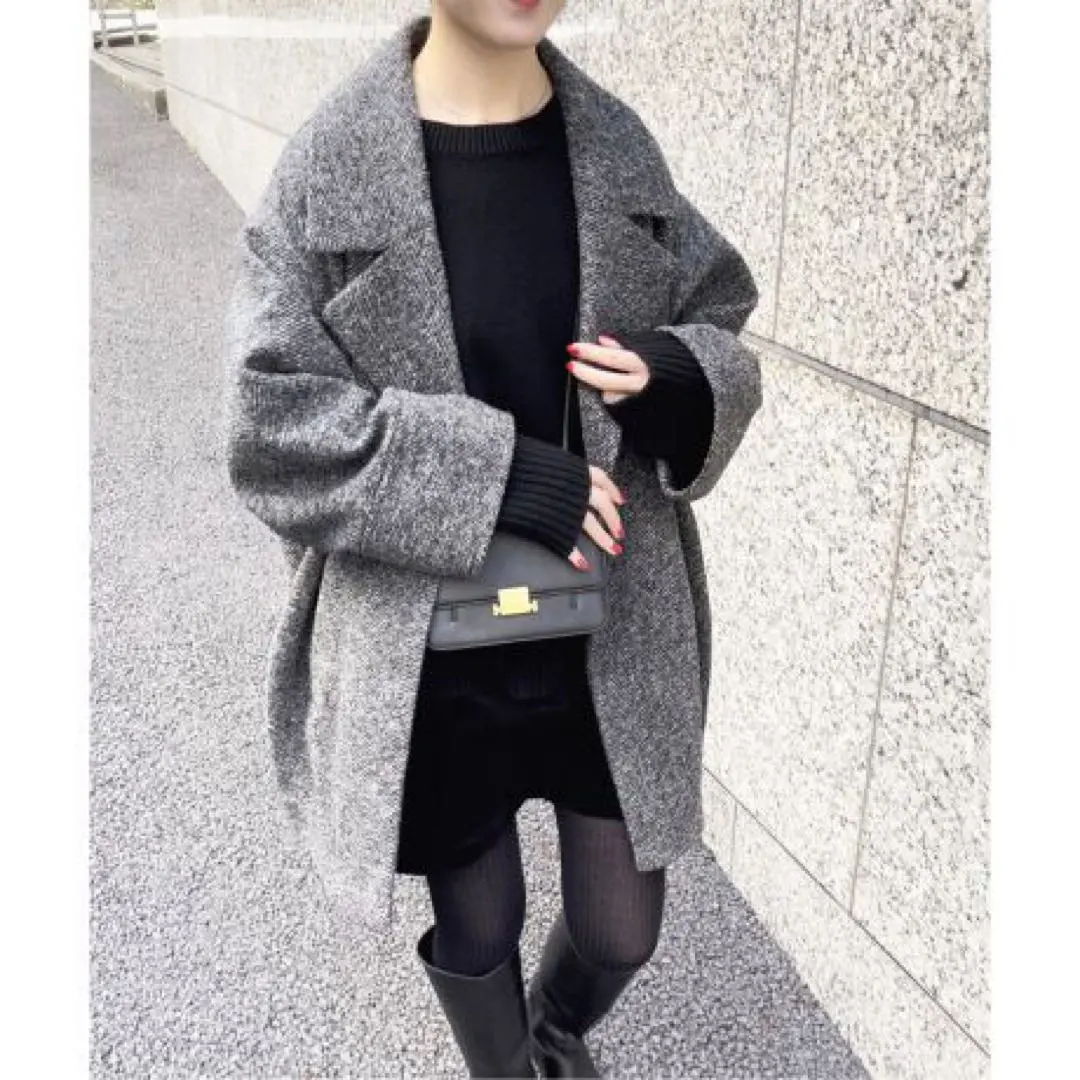 2026年最新】spick&span wスライバーヘリンボーンミドルコートの人気