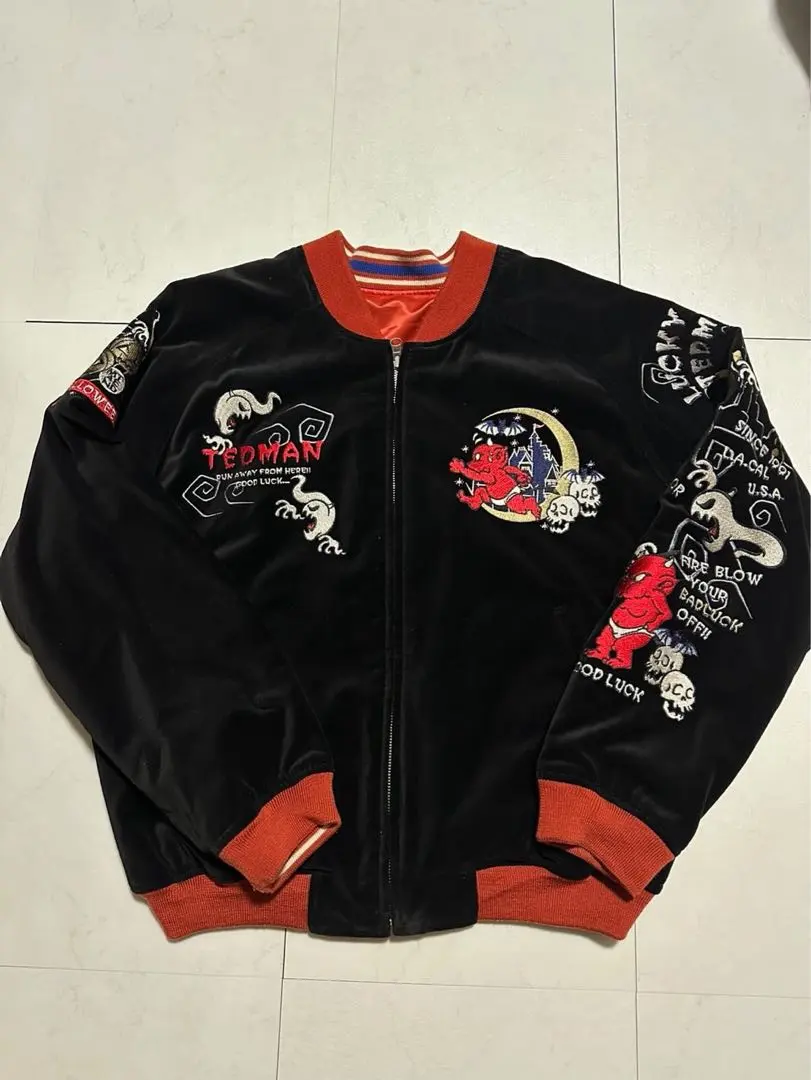 2026年最新】テッドマン スカジャン ベロアの人気アイテム - メルカリ