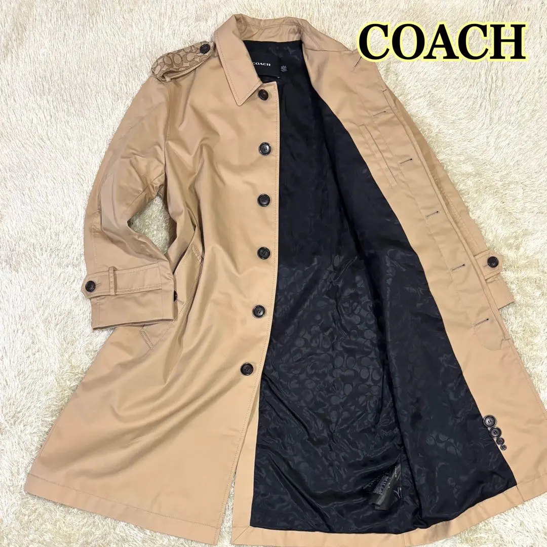 2026年最新】COACH ステンカラーコートの人気アイテム - メルカリ