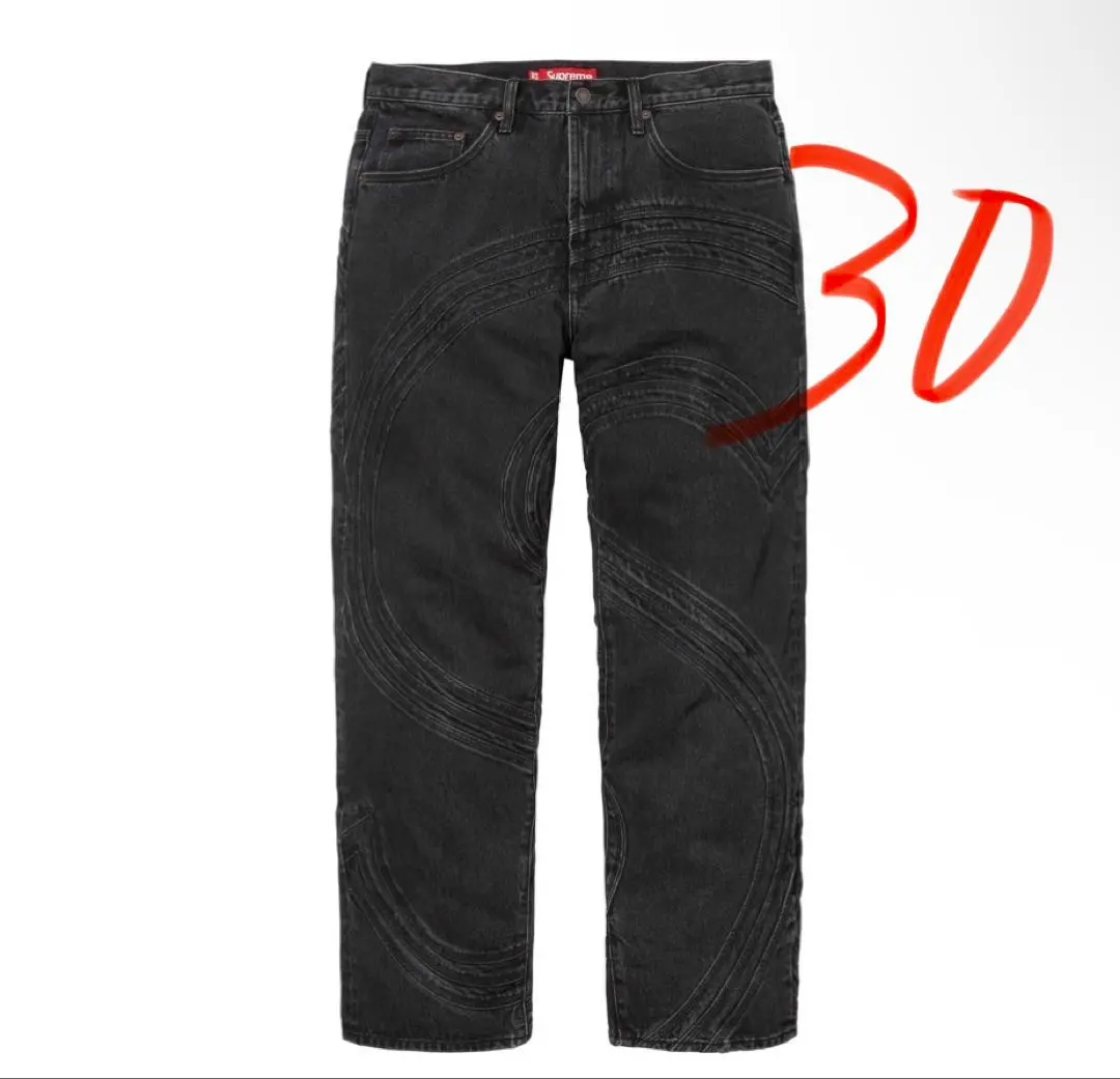 2026年最新】Supreme Flocked Loose Fit Jeanの人気アイテム - メルカリ