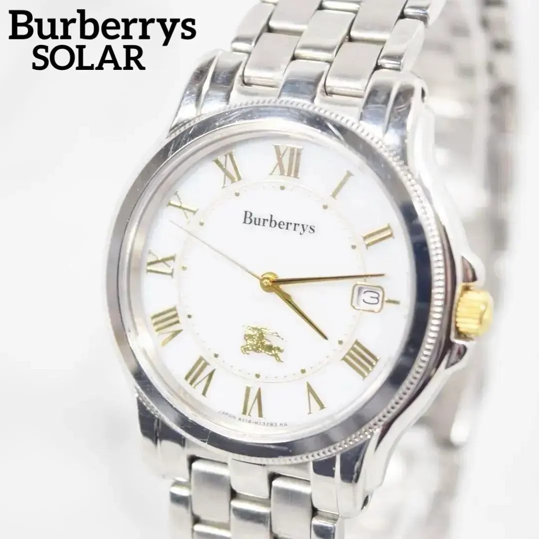 2026年最新】バーバリーズソーラー腕時計の人気アイテム - メルカリ