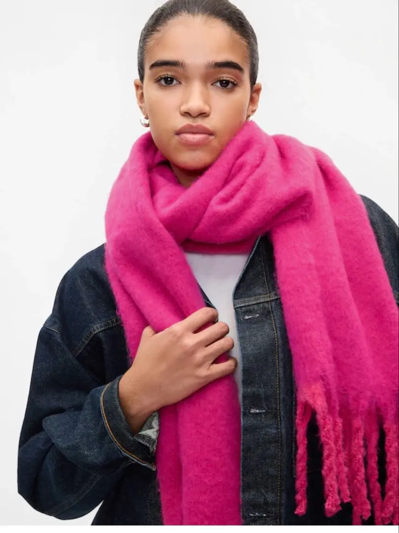 2026年最新】カラー：ピンク系 マフラーの人気アイテム - メルカリ