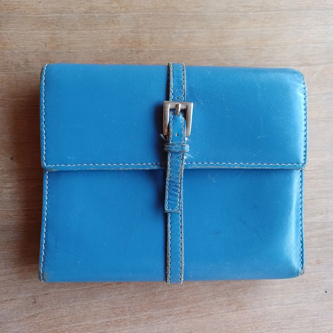 2026年最新】PRADA カラー：ブルー系 三つ折り財布の人気アイテム
