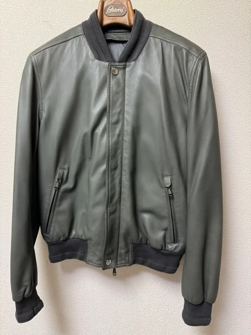 2026年最新】Brioni レザージャケット・ライダースの人気アイテム
