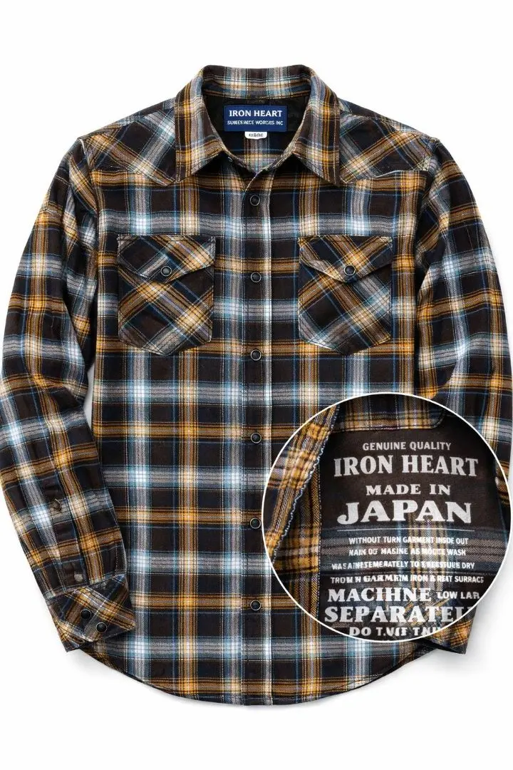 2026年最新】アイアンハート ネルシャツの人気アイテム - メルカリ