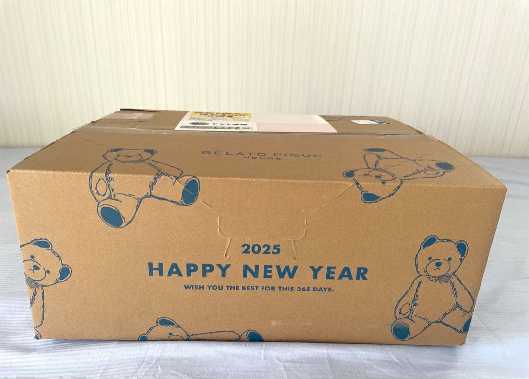 新品未使用】ジェラートピケ 福袋 2025 メンズ モコモコ 上下セット