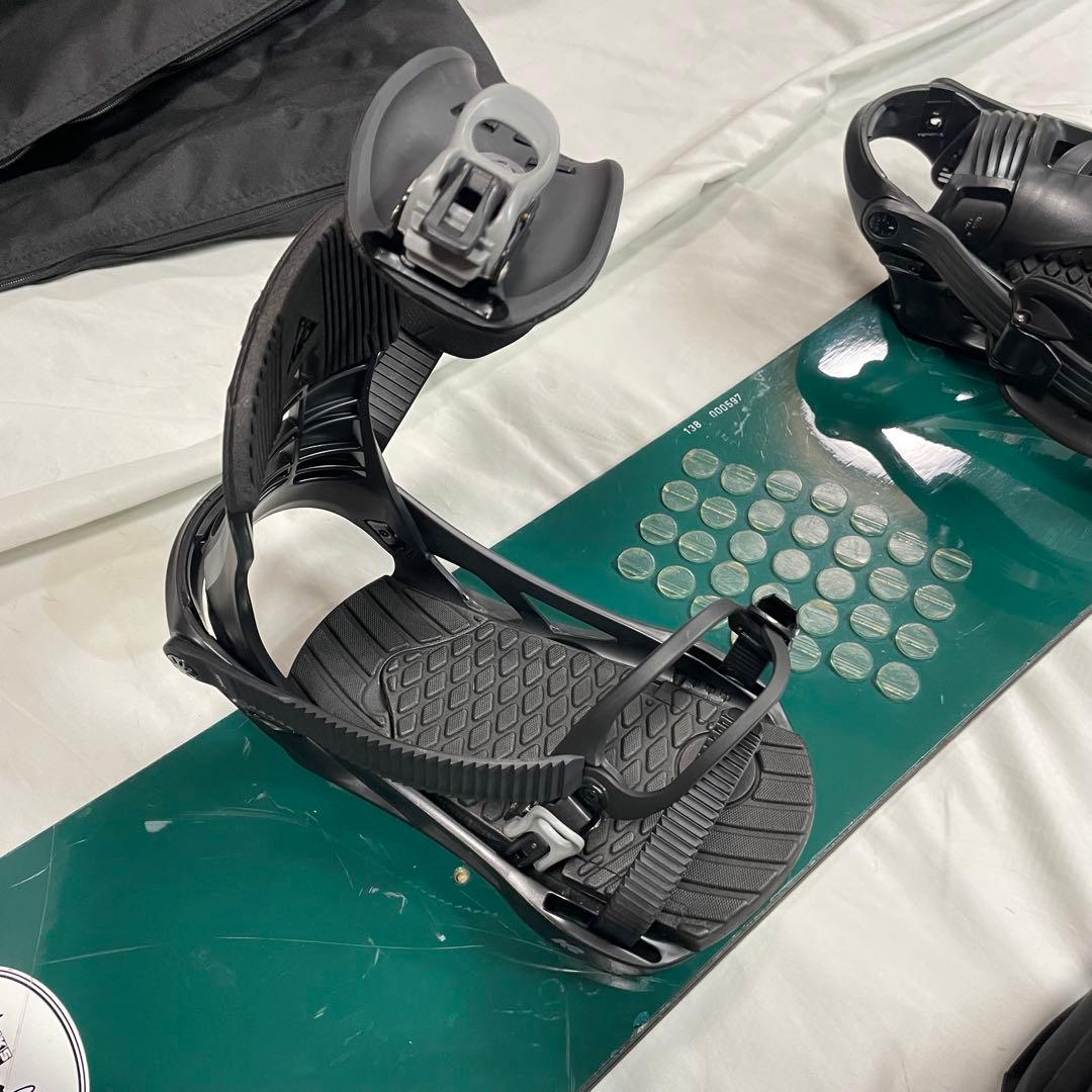 ◯スノーボード ビンディング ブーツ ケース セット 138cm - メルカリ