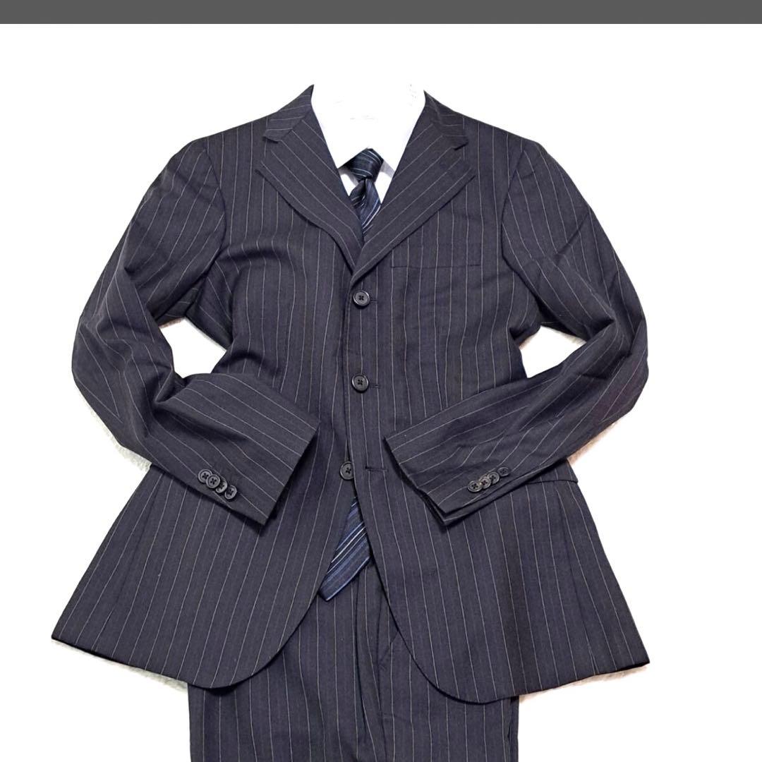 ポール・スミス・ロンドン M ネイビーストライプ セットアップスーツ