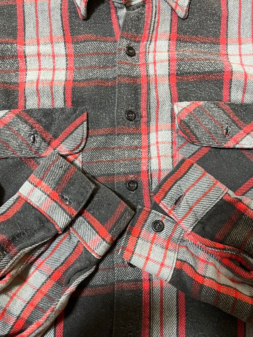 FIVE BROTHER ネルシャツ L 70s 80s - メルカリ