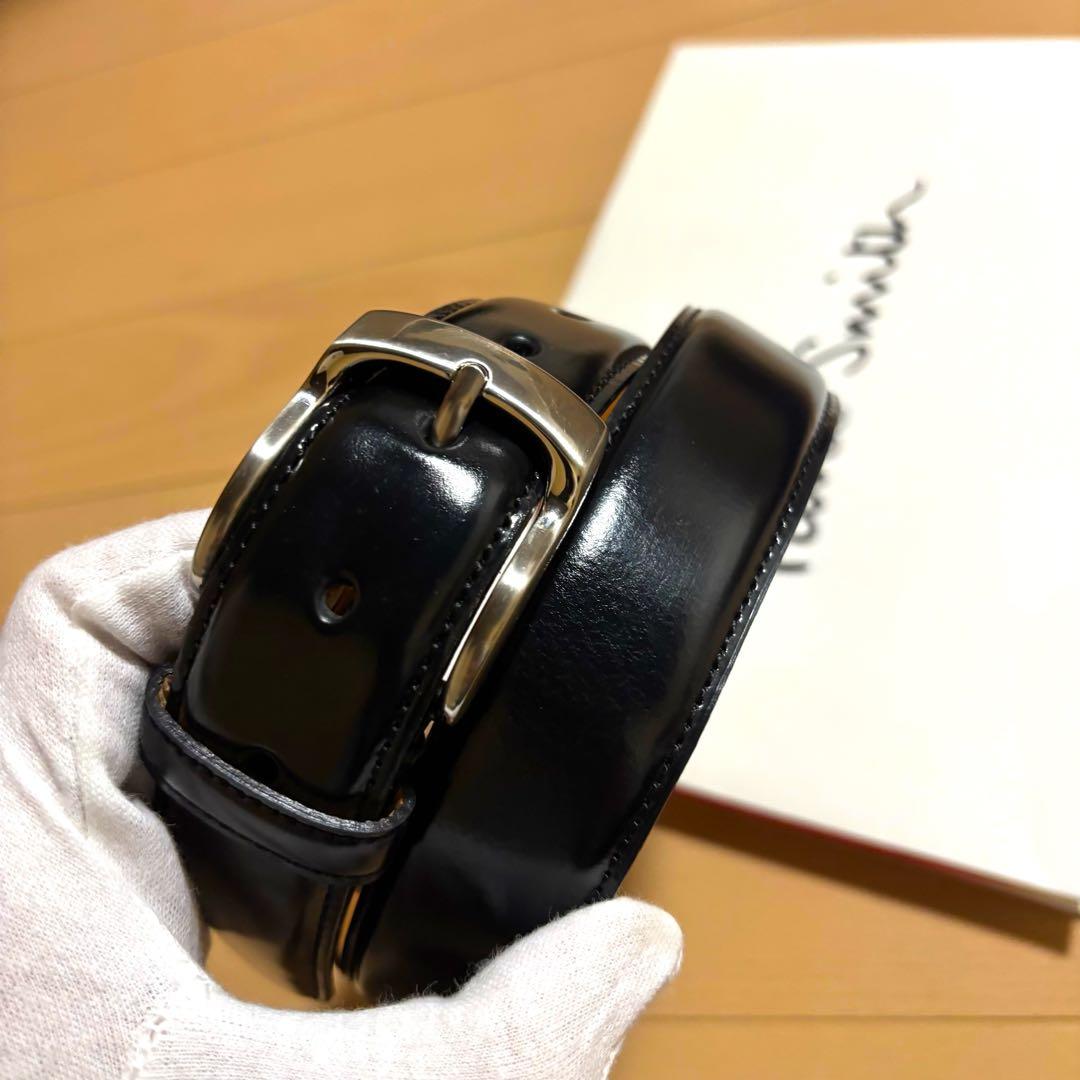 Paul Smith 激レア シェルコードバン 黒 ベルト 84 美品 完売品 - メルカリ