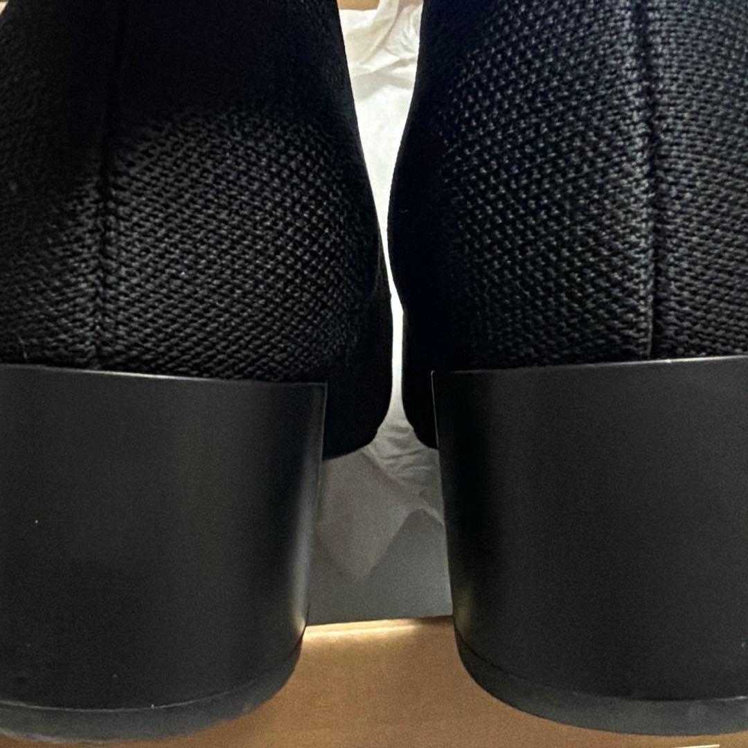 美品】VIVAIA スクエアトゥ ストレスフリーブロックヒール(25cm