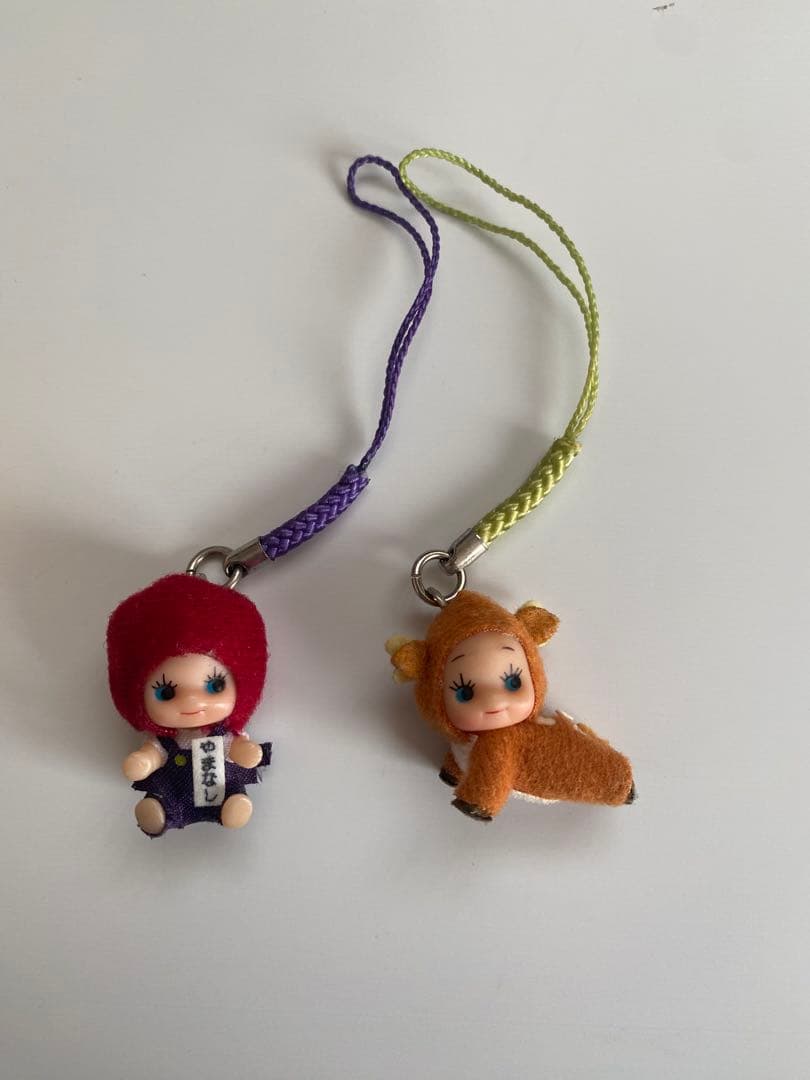 ご当地キューピー キーホルダー ストラップ 2個セット 新品未使用