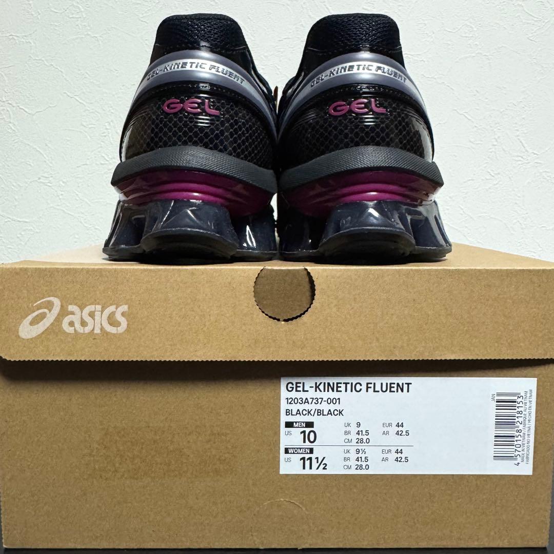 ASICS GEL-KINETIC FLUENT ブラック パープル 28.0 - メルカリ