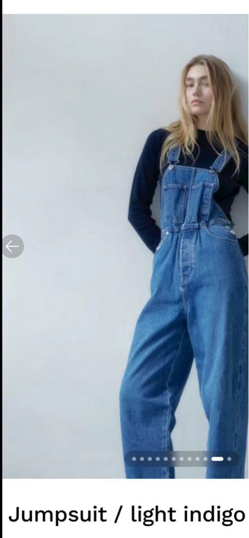 シシクイ　Jumpsuit / light indigo Short Sleeve Light Indigo Jumpsuit – happyfrenchgang