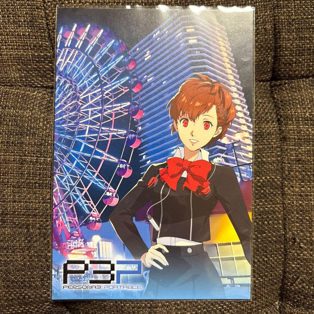 ペルソナ 神戸観光局 P3P 女主人公 ハム子 ポストカード 神戸コラボ