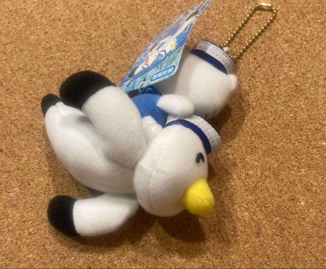 ご当地限定 横浜 ハローキティ マスコット カモメ ボールチェーン タグ