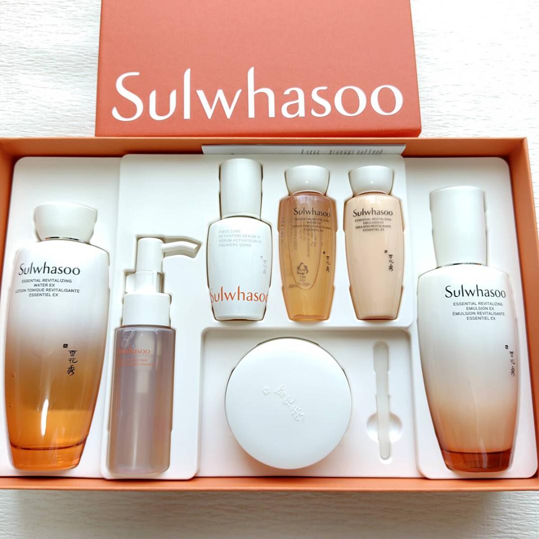 Sulwhasoo 雪花秀 ソルファス 滋陰水 乳液 美容液 7点セット