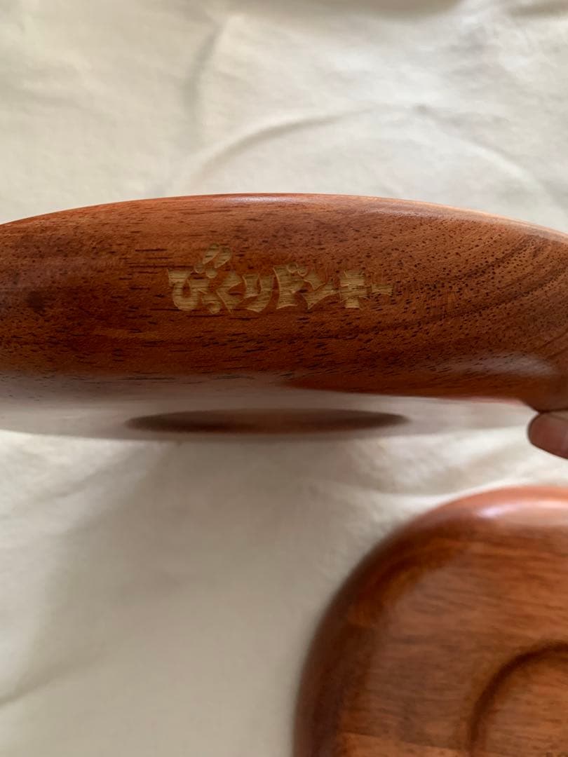 びっくりドンキー 27センチ 木製のお皿 3枚セット - メルカリ