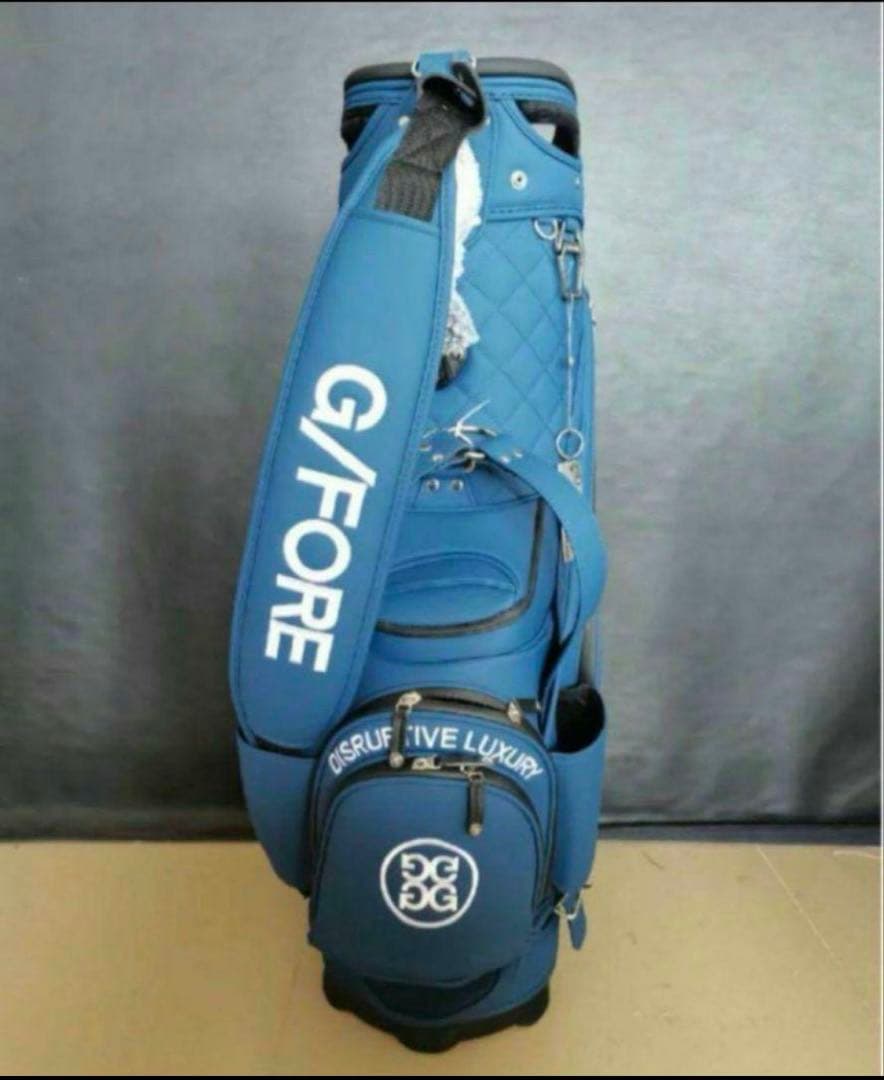 G/FORE ジーフォア ネイビー キャディーバッグ - メルカリ