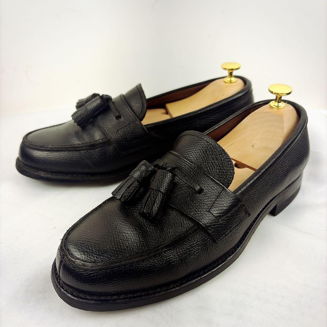 極美品】REGAL リーガル 25cm レザータッセルローファー ブラック