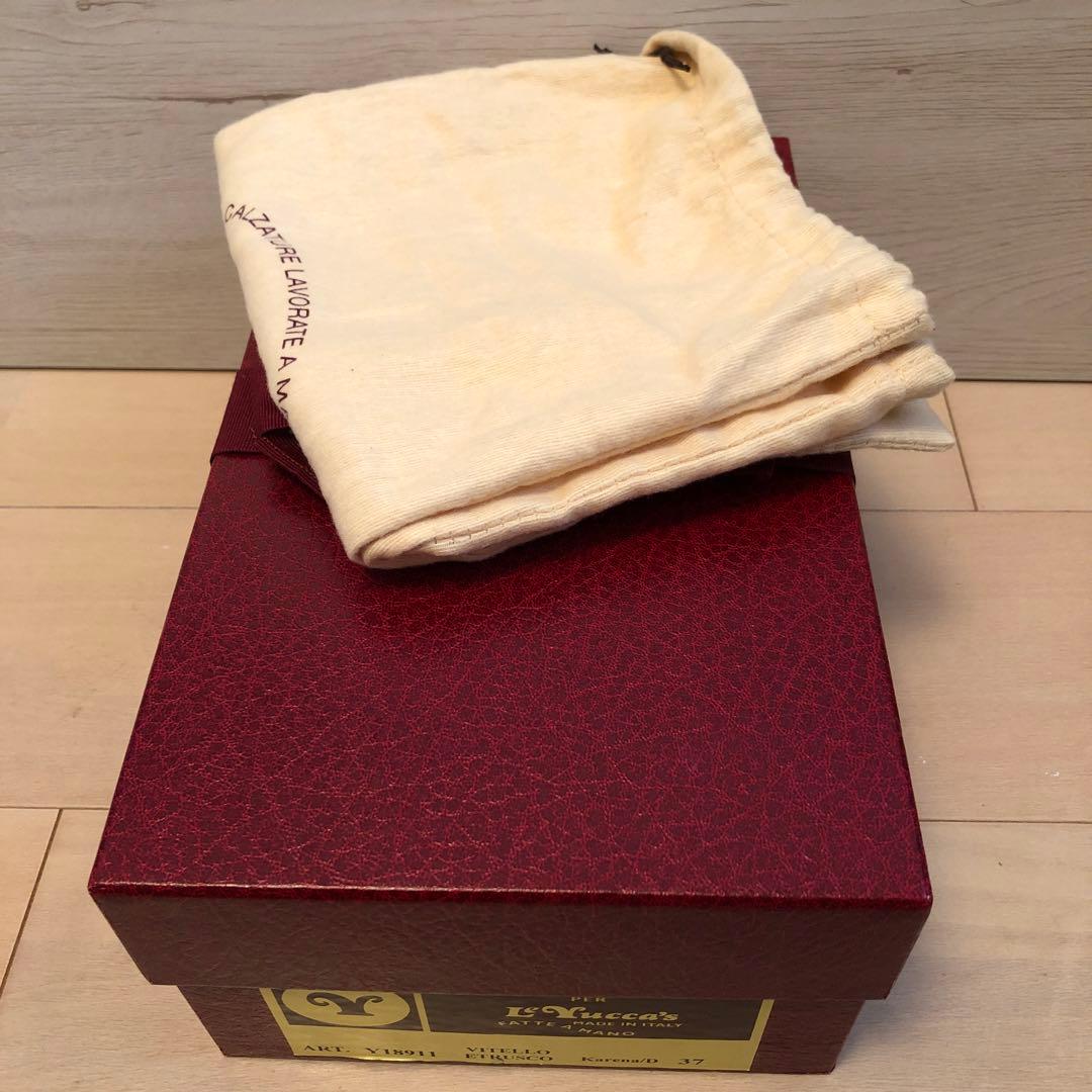 新品未使用 LeYucca's 37サイズ レディースブーツ ブラウンカラー