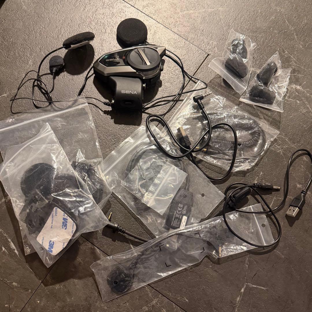 SENA 50S セナharman kardonバイクインカム日本語設定 - メルカリ