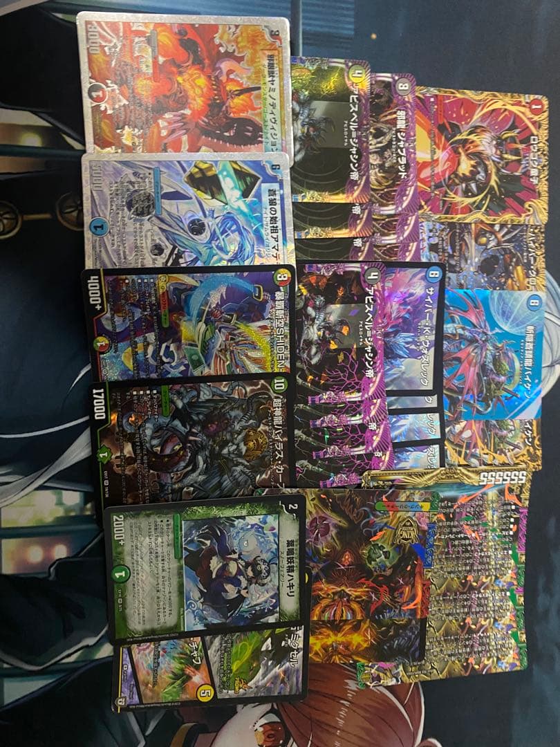 4c天門デッキパーツ 宇宙妖精エリンギ 赤青白鬼羅スター デュエマ