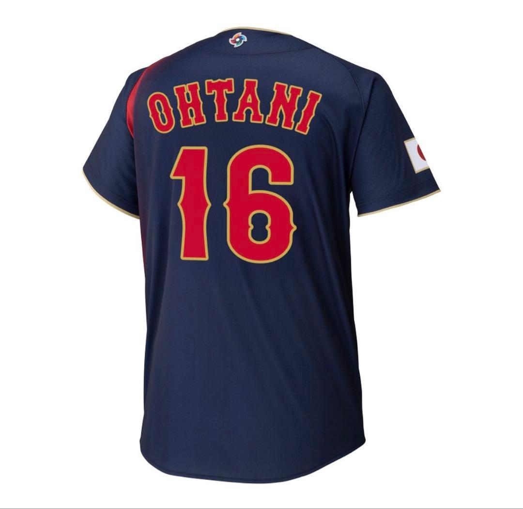Lサイズ レプリカユニフォーム ビジター 大谷翔平 16 2026 WBC - メルカリ